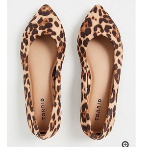 NWT Torrid Leopard Flats